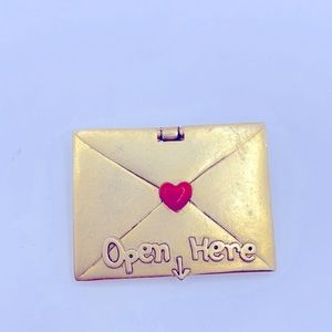 Vintage AJC Signed #1 Mom Envelope Brooch